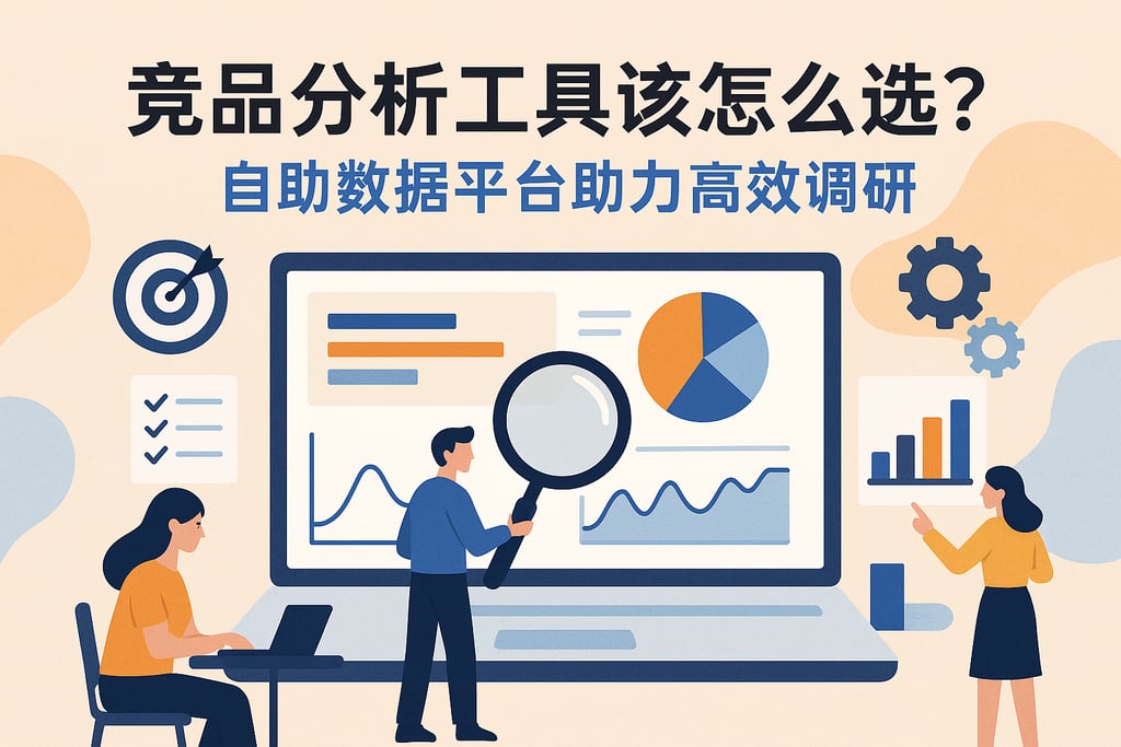 竞品分析工具该怎么选？自助数据平台助力高效调研