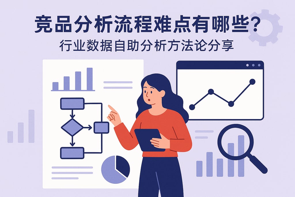竞品分析流程难点有哪些？行业数据自助分析方法论分享