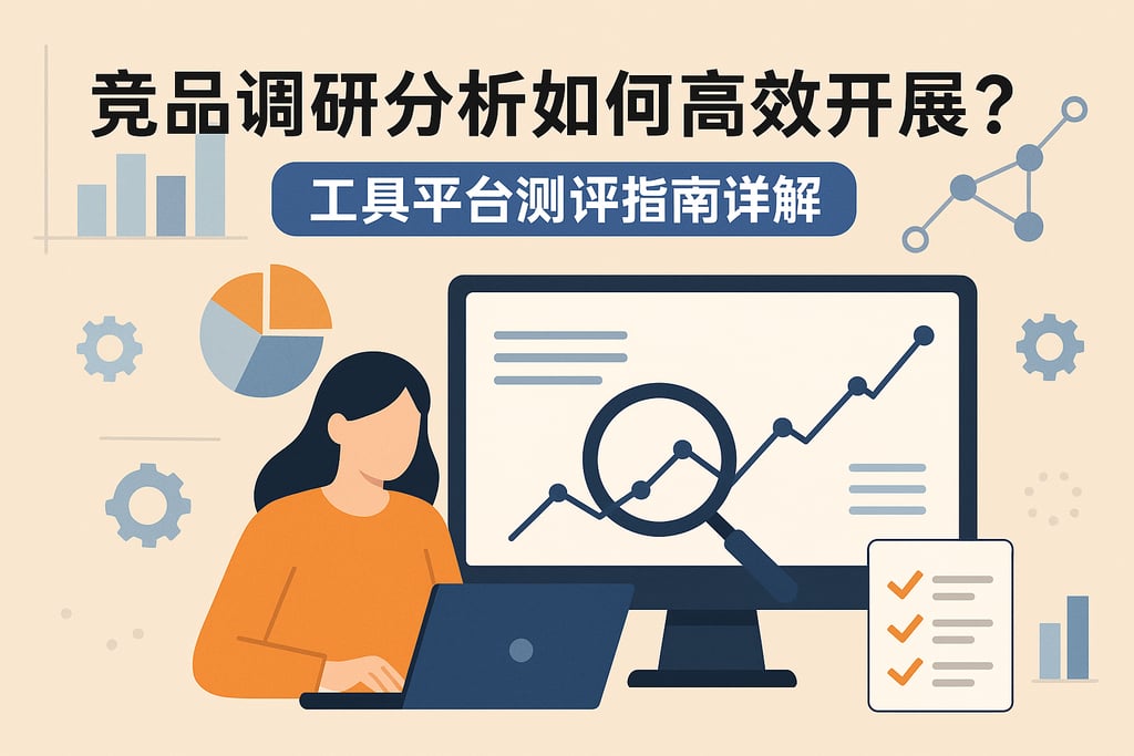 竞品调研分析如何高效开展？工具平台测评指南详解