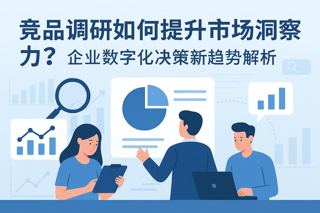竞品调研如何提升市场洞察力？企业数字化决策新趋势解析