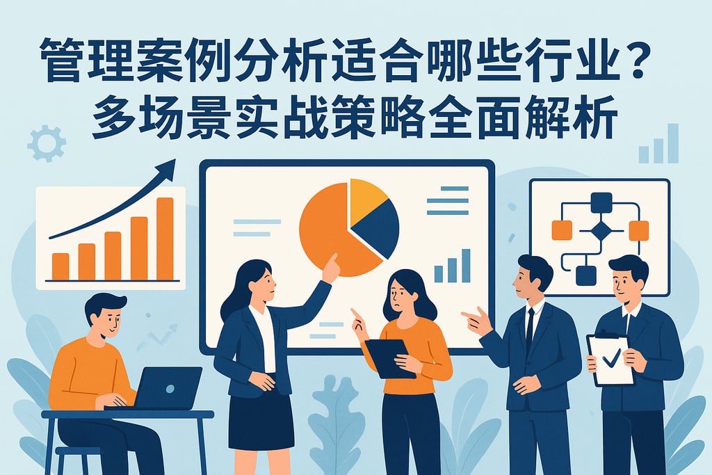 管理案例分析适合哪些行业？多场景实战策略全面解析