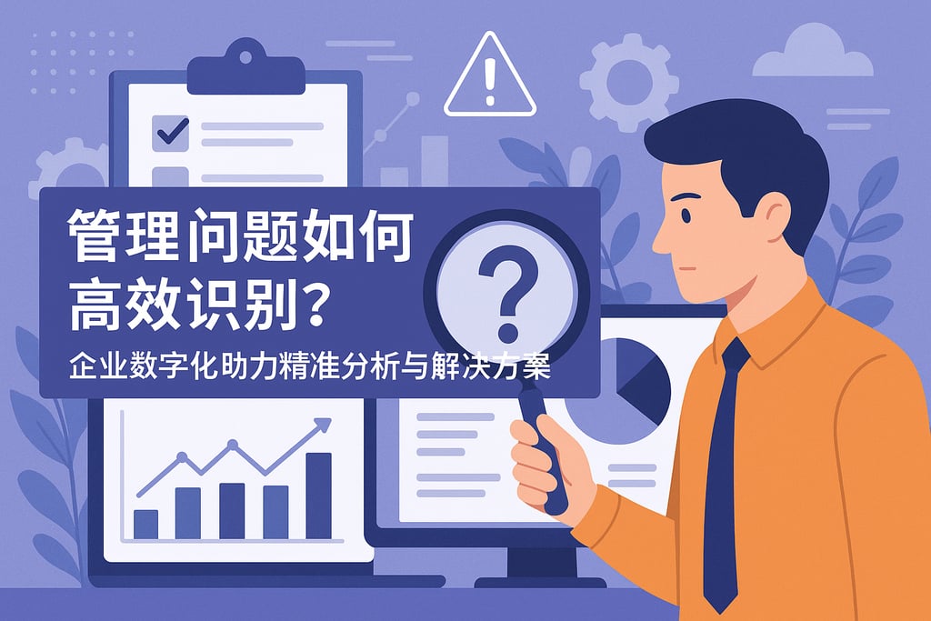 管理问题如何高效识别？企业数字化助力精准分析与解决方案
