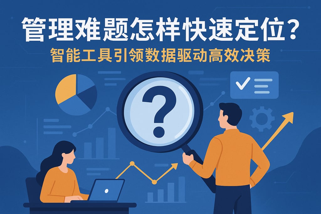 管理难题怎样快速定位？智能工具引领数据驱动高效决策