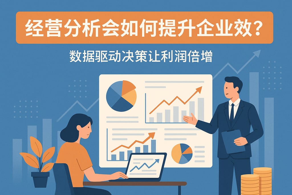 经营分析会如何提升企业效益？数据驱动决策让利润倍增