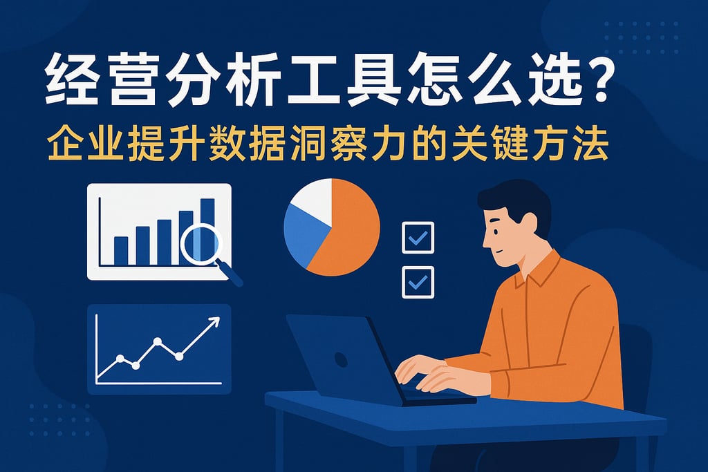 经营分析工具怎么选？企业提升数据洞察力的关键方法