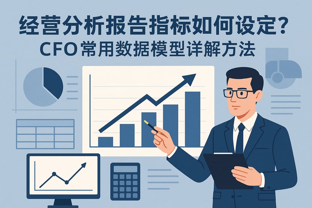 经营分析报告指标如何设定？CFO常用数据模型详解方法