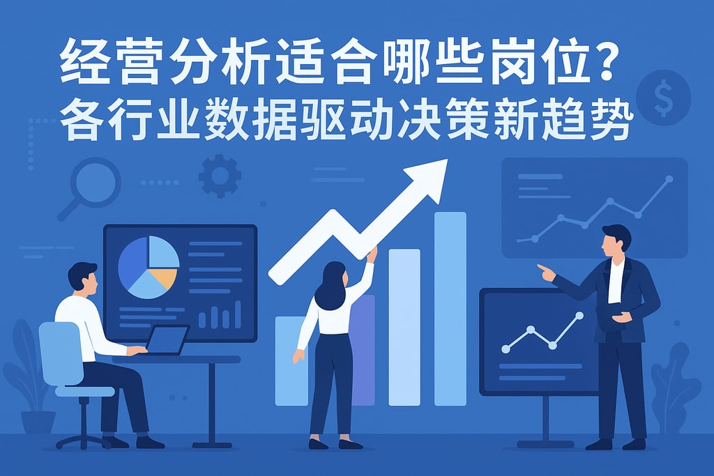 经营分析适合哪些岗位？各行业数据驱动决策新趋势