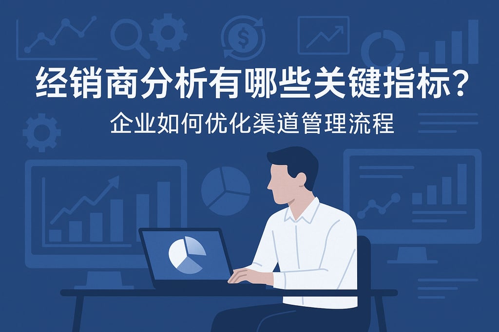 经销商分析有哪些关键指标？企业如何优化渠道管理流程