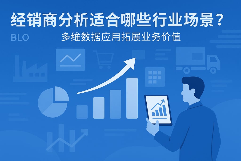 经销商分析适合哪些行业场景？多维数据应用拓展业务价值