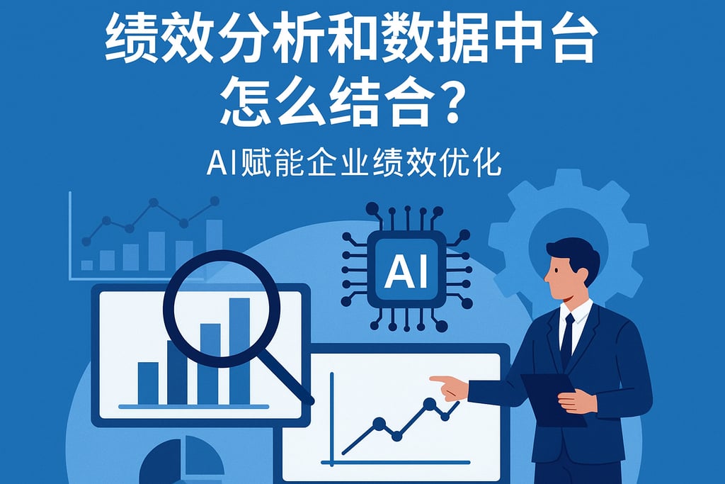 绩效分析和数据中台怎么结合？AI赋能企业绩效优化