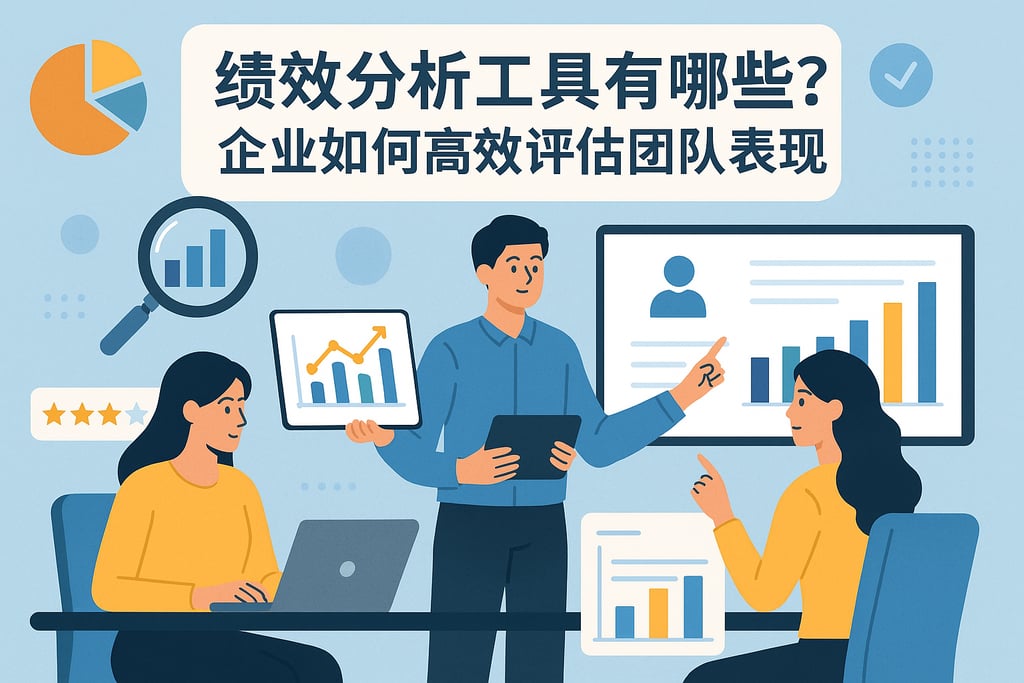 绩效分析工具有哪些？企业如何高效评估团队表现