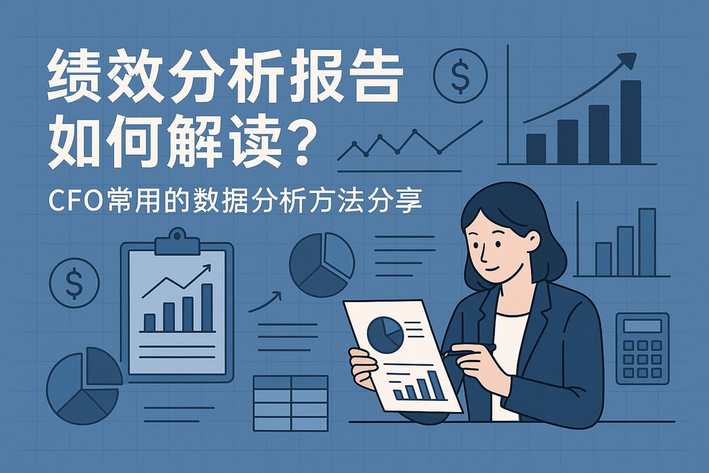 绩效分析报告如何解读？CFO常用的数据分析方法分享