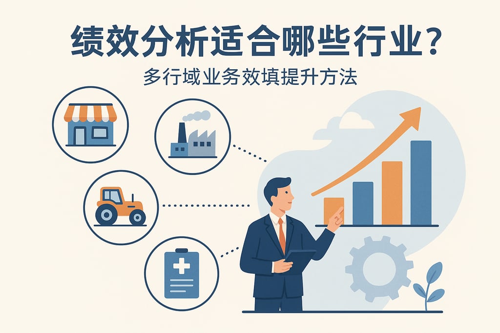 绩效分析适合哪些行业？多领域业务绩效提升方法