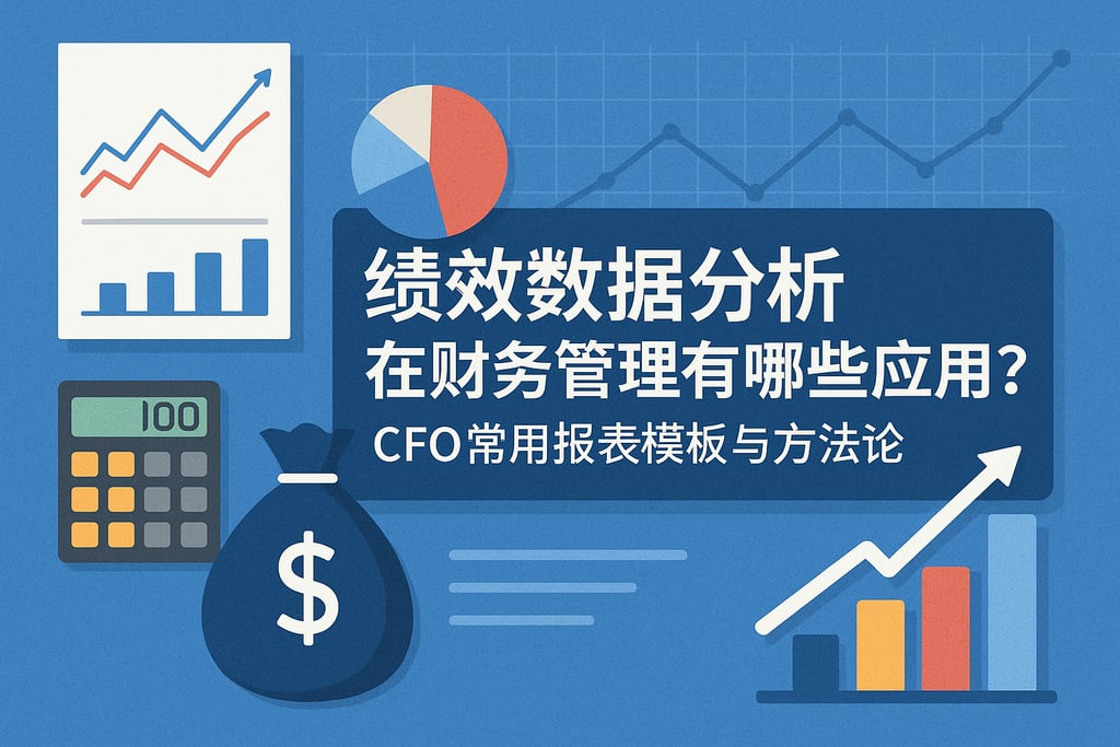 绩效数据分析在财务管理有哪些应用？CFO常用报表模板与方法论