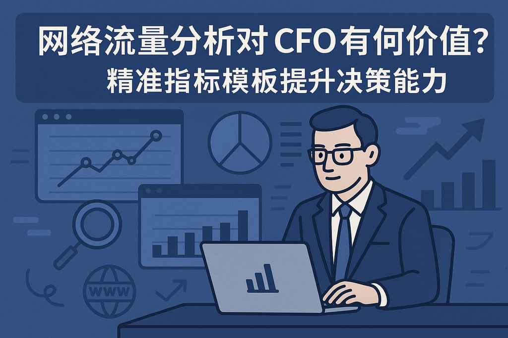 网络流量分析对CFO有何价值？精准指标模板提升决策能力