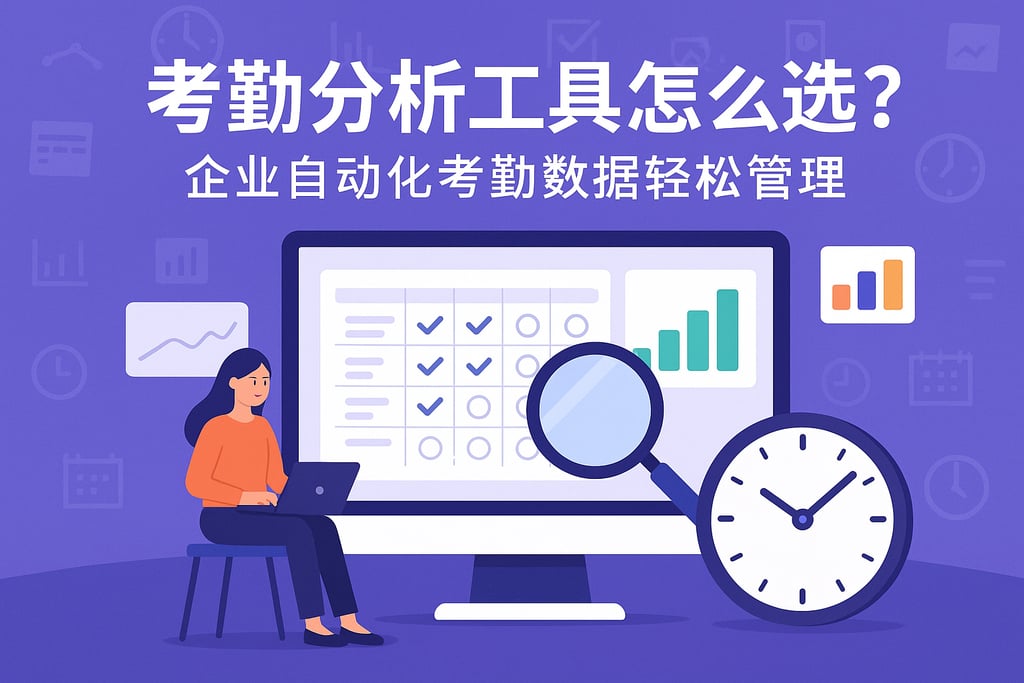 考勤分析工具怎么选？企业自动化考勤数据轻松管理