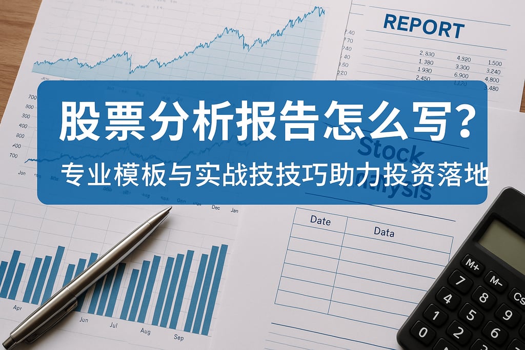 股票分析报告怎么写？专业模板与实战技巧助力投资落地