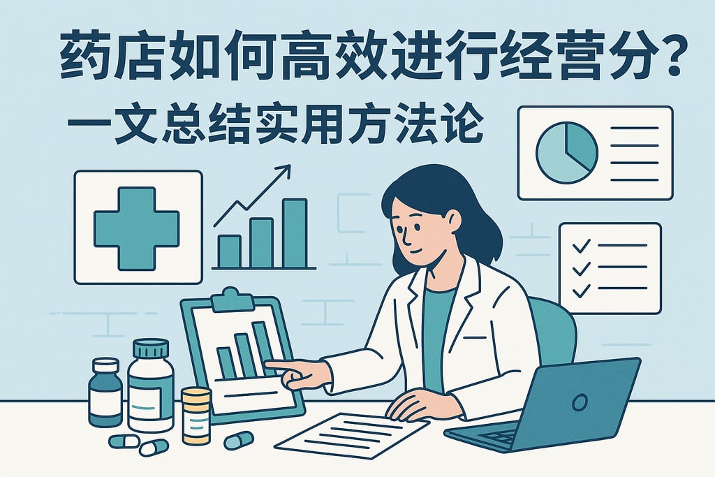 药店如何高效进行经营分析？一文总结实用方法论