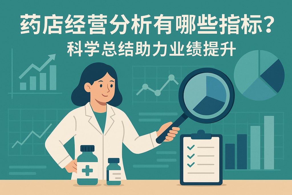 药店经营分析有哪些核心指标？科学总结助力业绩提升