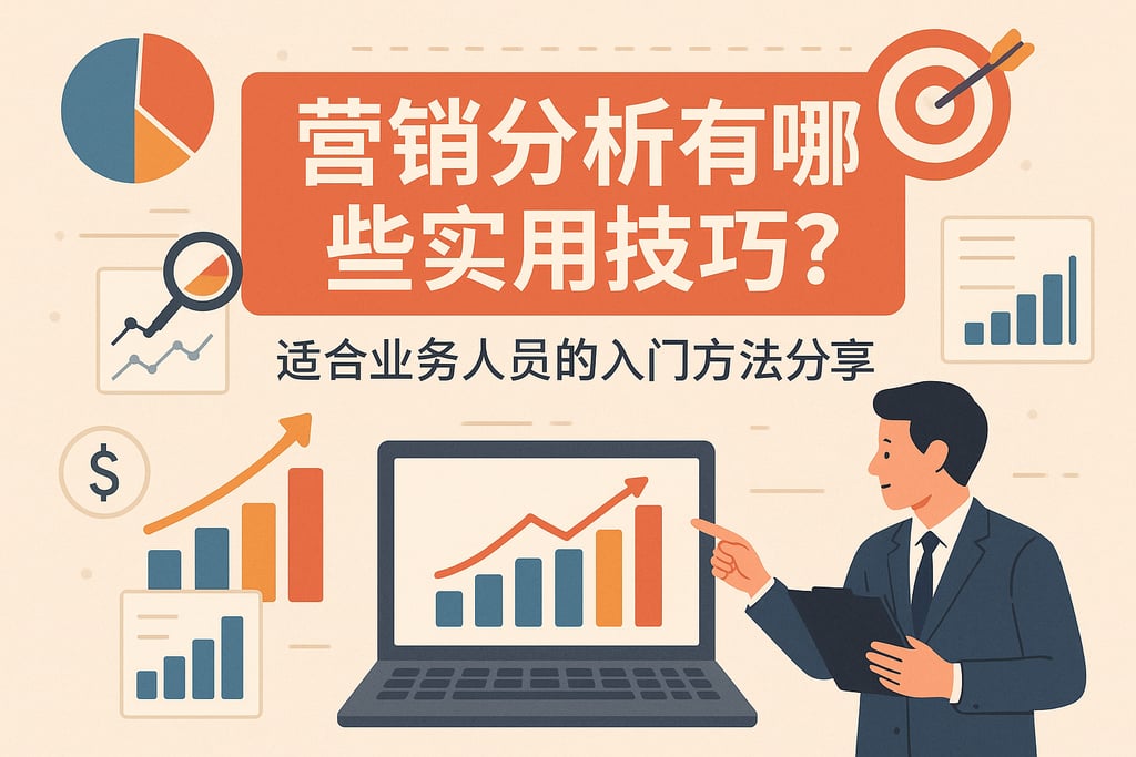 营销分析有哪些实用技巧？适合业务人员的入门方法分享