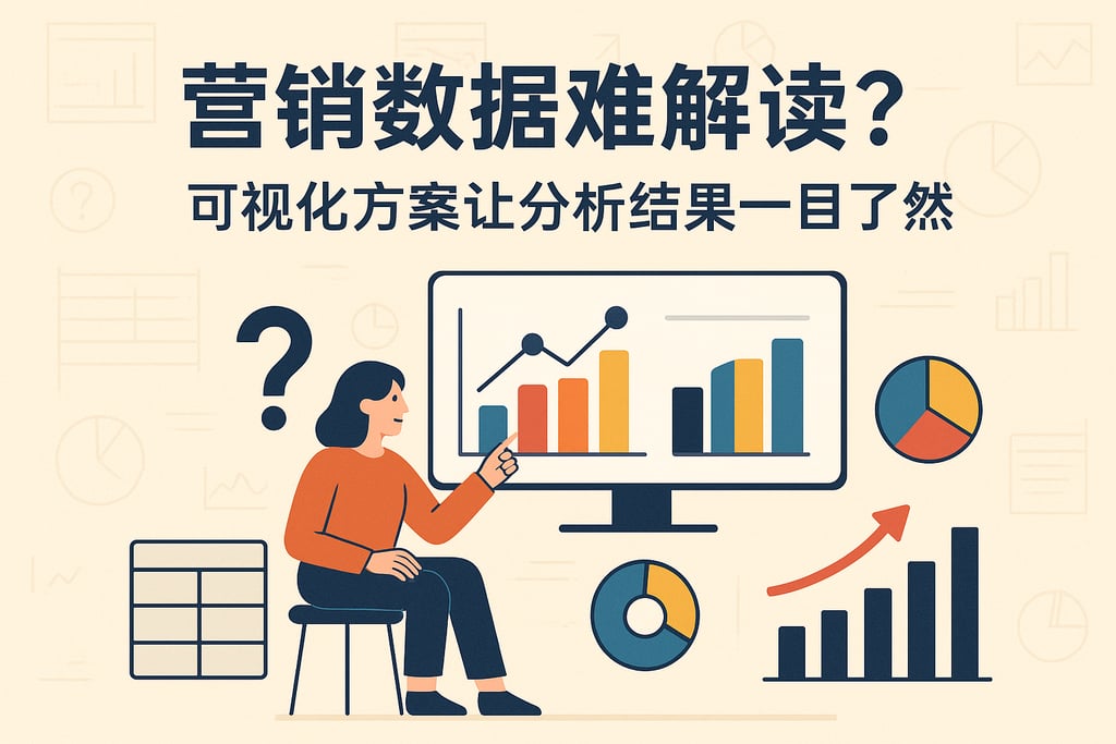 营销数据难解读？可视化方案让分析结果一目了然
