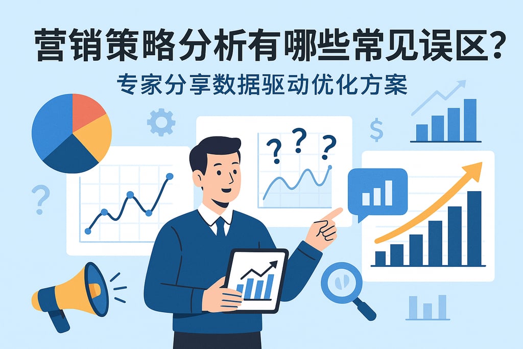 营销策略分析有哪些常见误区？专家分享数据驱动优化方案