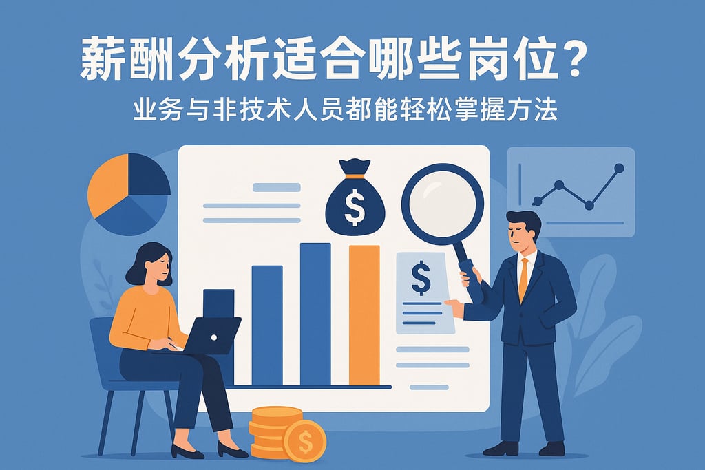 薪酬分析适合哪些岗位？业务与非技术人员都能轻松掌握方法