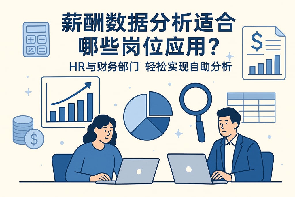 薪酬数据分析适合哪些岗位应用？HR与财务部门轻松实现自助分析