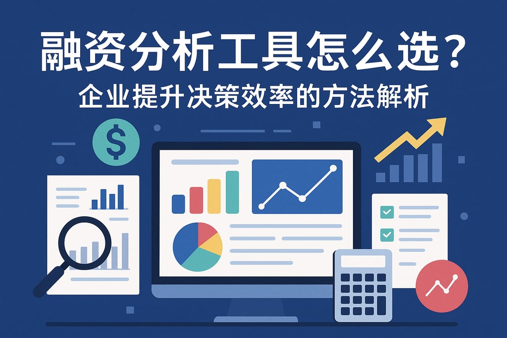 融资分析工具怎么选？企业提升决策效率的方法解析