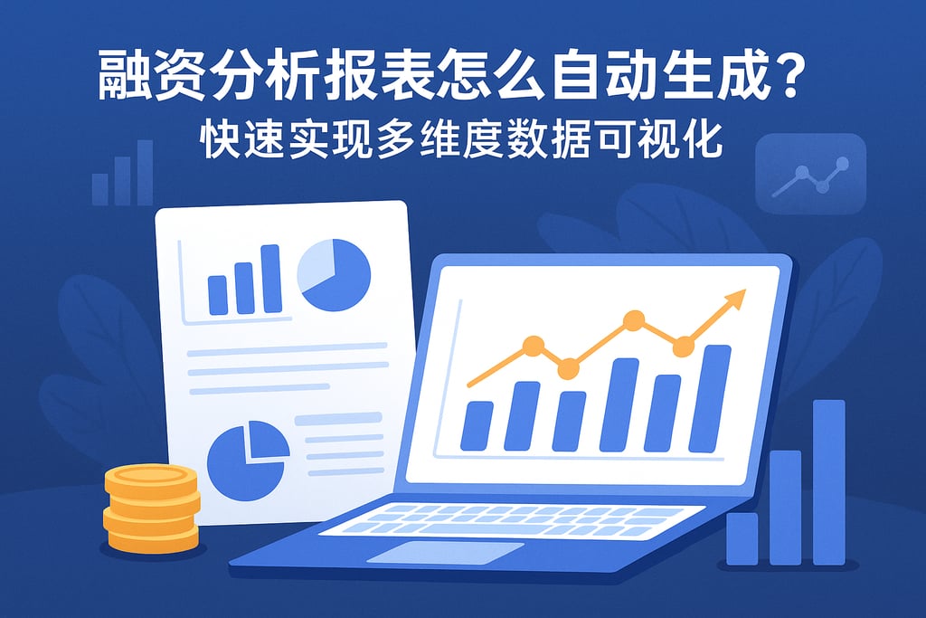 融资分析报表怎么自动生成？快速实现多维度数据可视化