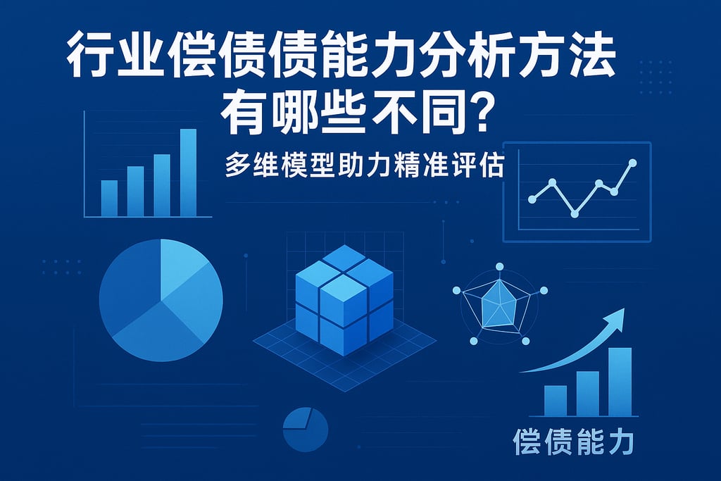 行业偿债能力分析方法有哪些不同？多维模型助力精准评估