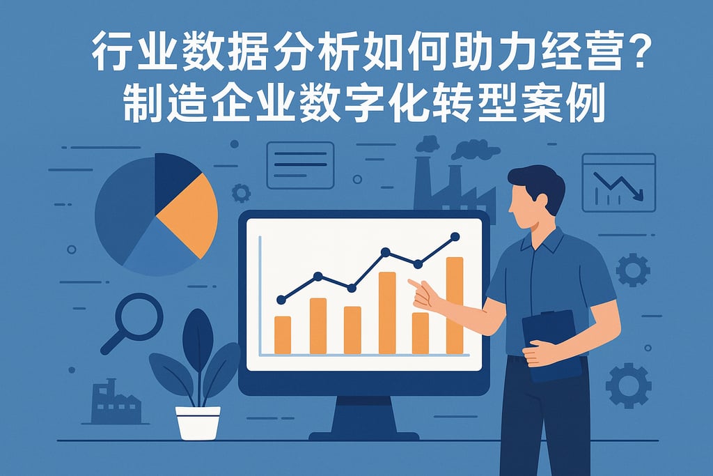 行业数据分析如何助力经营？制造企业数字化转型案例