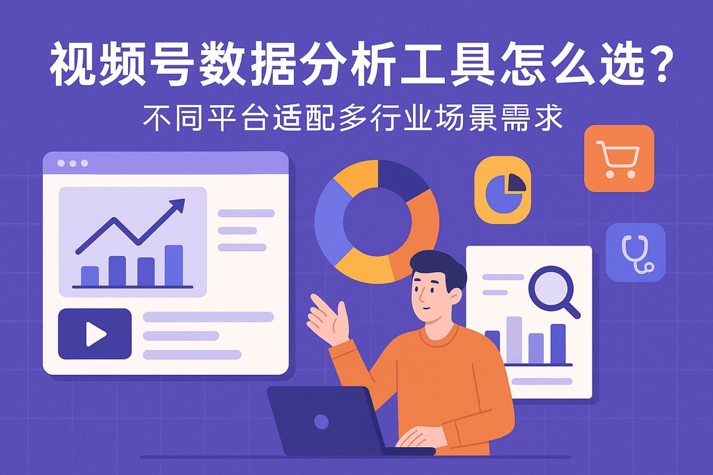 视频号数据分析工具怎么选？不同平台适配多行业场景需求