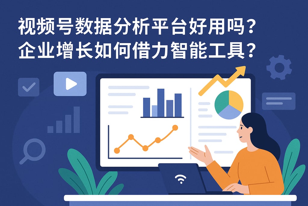 视频号数据分析平台好用吗？企业增长如何借力智能工具？