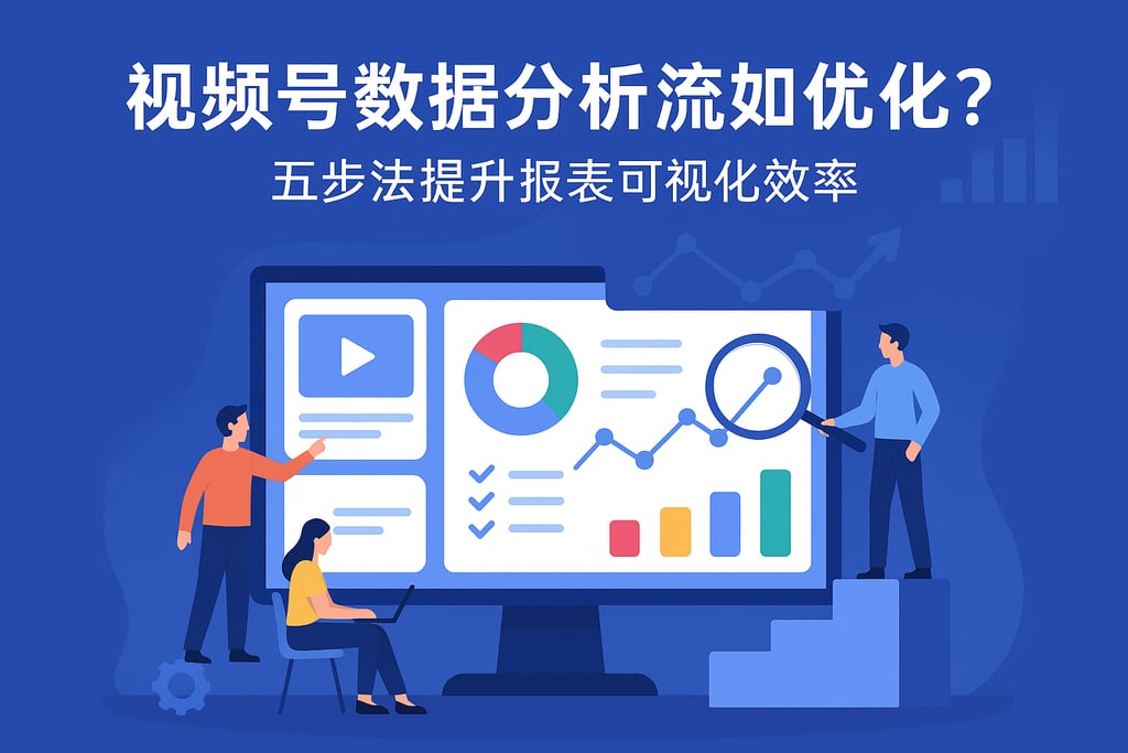 视频号数据分析流程如何优化？五步法提升报表可视化效率