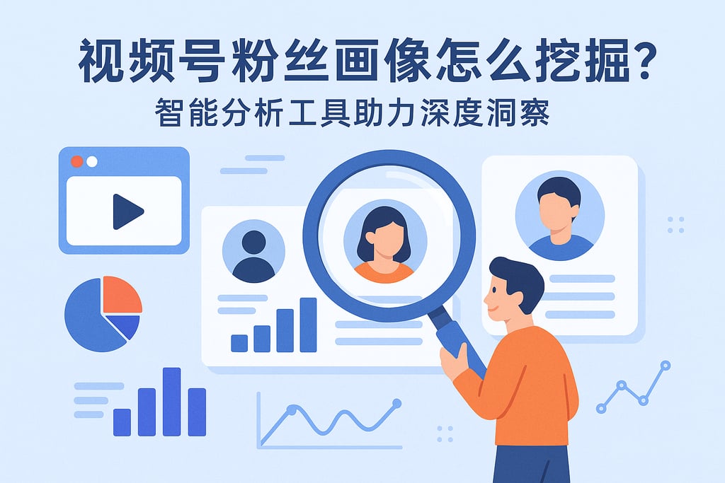 视频号粉丝画像怎么挖掘？智能分析工具助力深度洞察