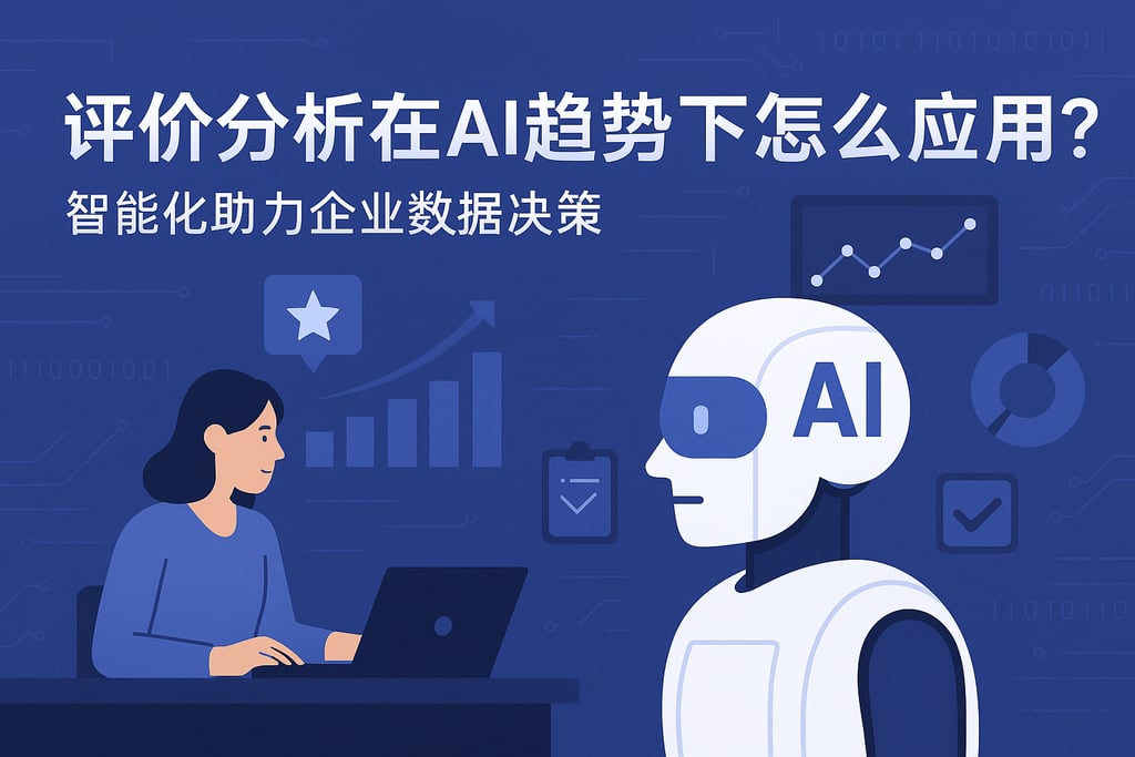 评价分析在AI趋势下怎么应用？智能化助力企业数据决策