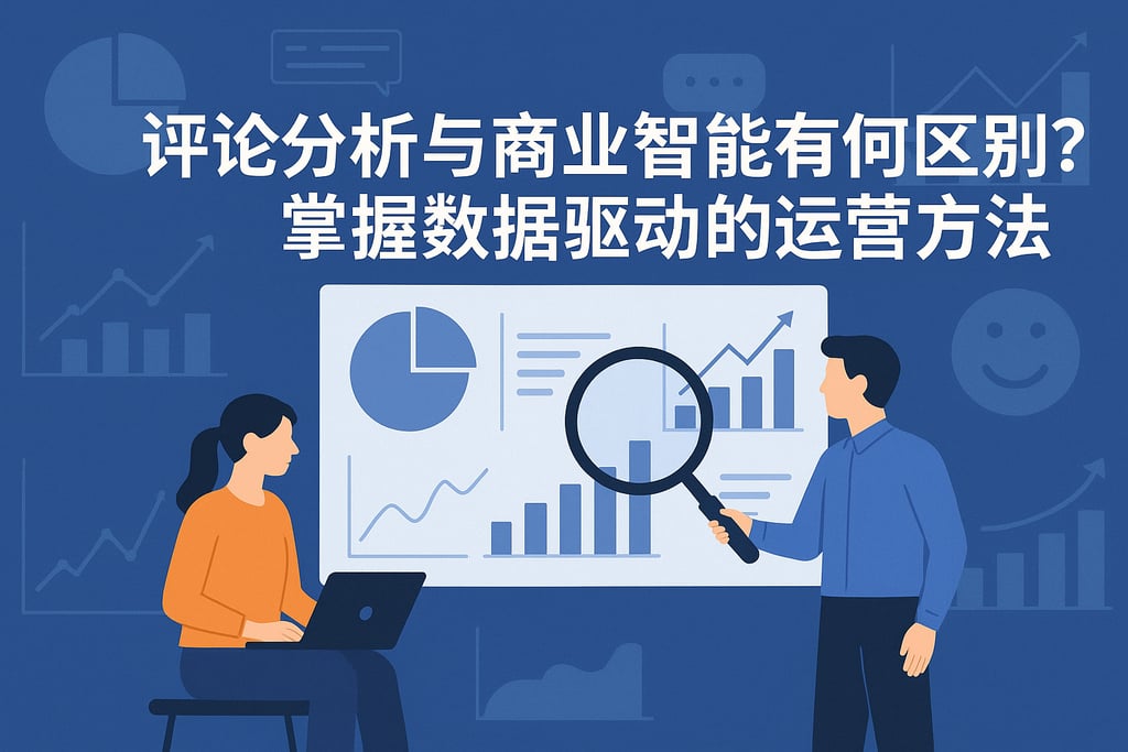 评论分析与商业智能有何区别？掌握数据驱动的运营方法