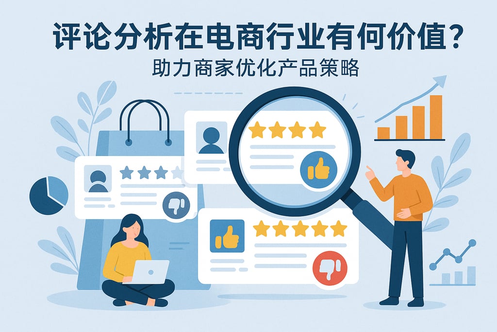 评论分析在电商行业有何价值？助力商家优化产品策略