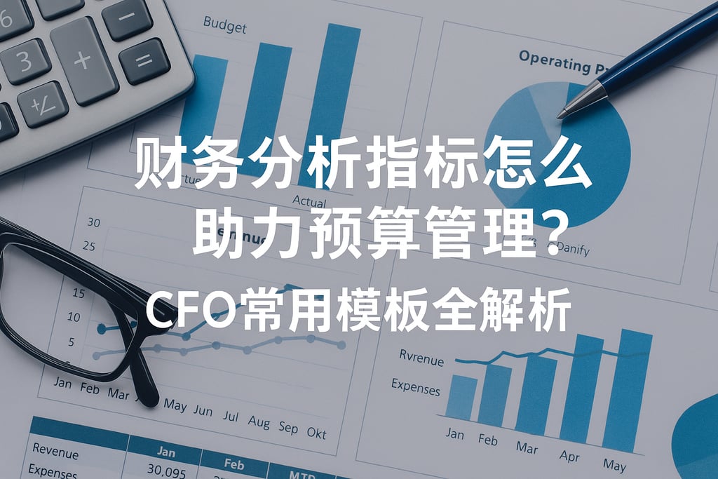 财务分析指标怎么助力预算管理？CFO常用模板全解析