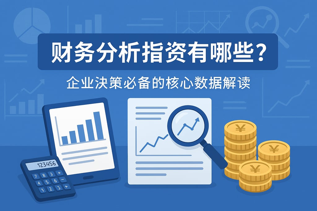 财务分析指标有哪些？企业决策必备的核心数据解读