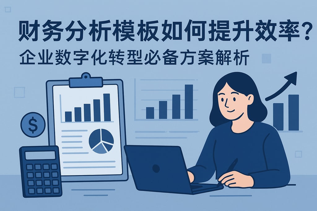 财务分析模板如何提升效率？企业数字化转型必备方案解析