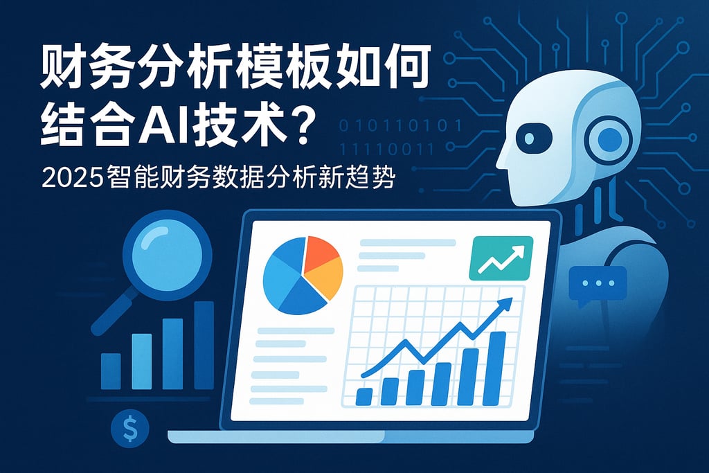 财务分析模板如何结合AI技术？2025智能财务数据分析新趋势