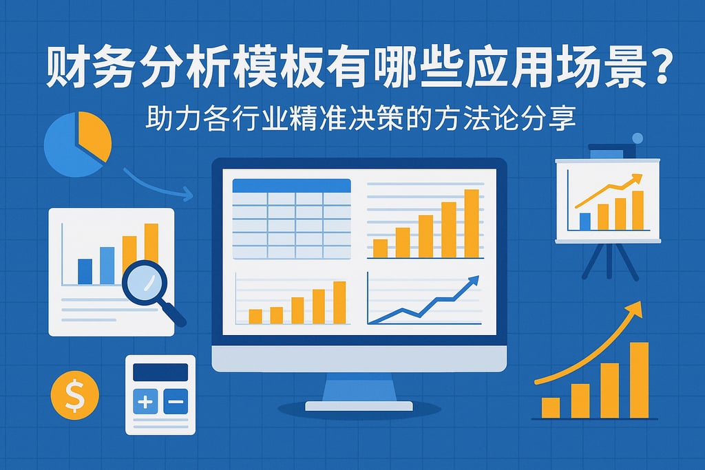 财务分析模板有哪些应用场景？助力各行业精准决策的方法论分享