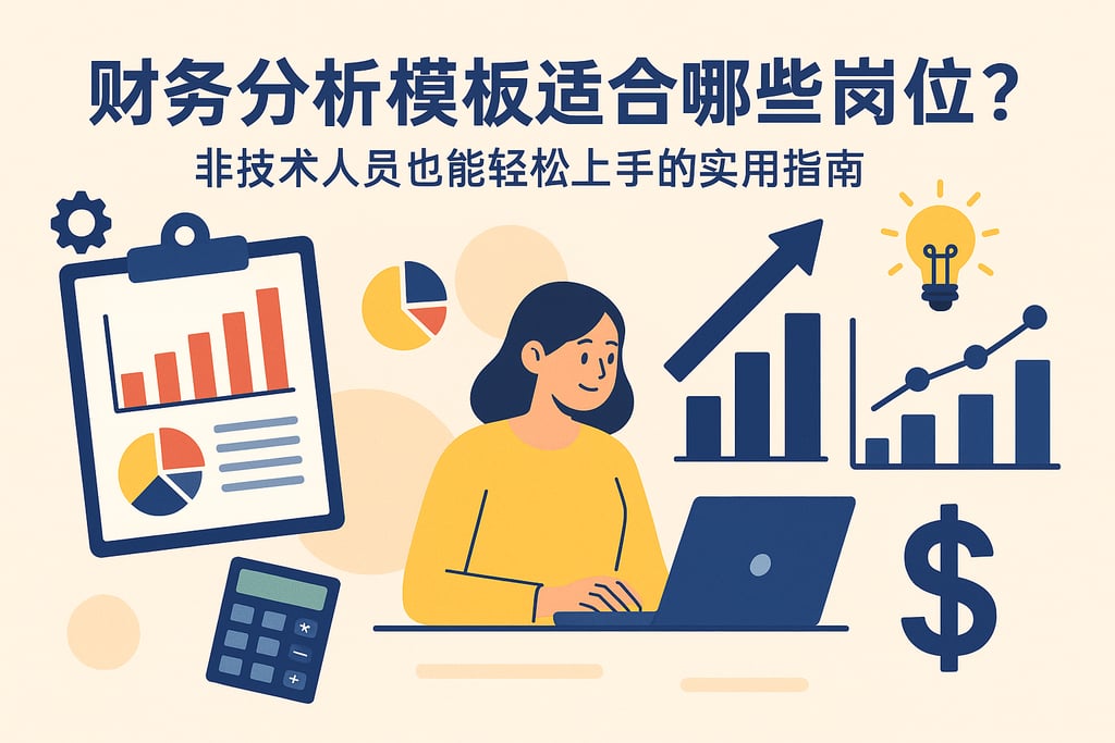 财务分析模板适合哪些岗位？非技术人员也能轻松上手的实用指南