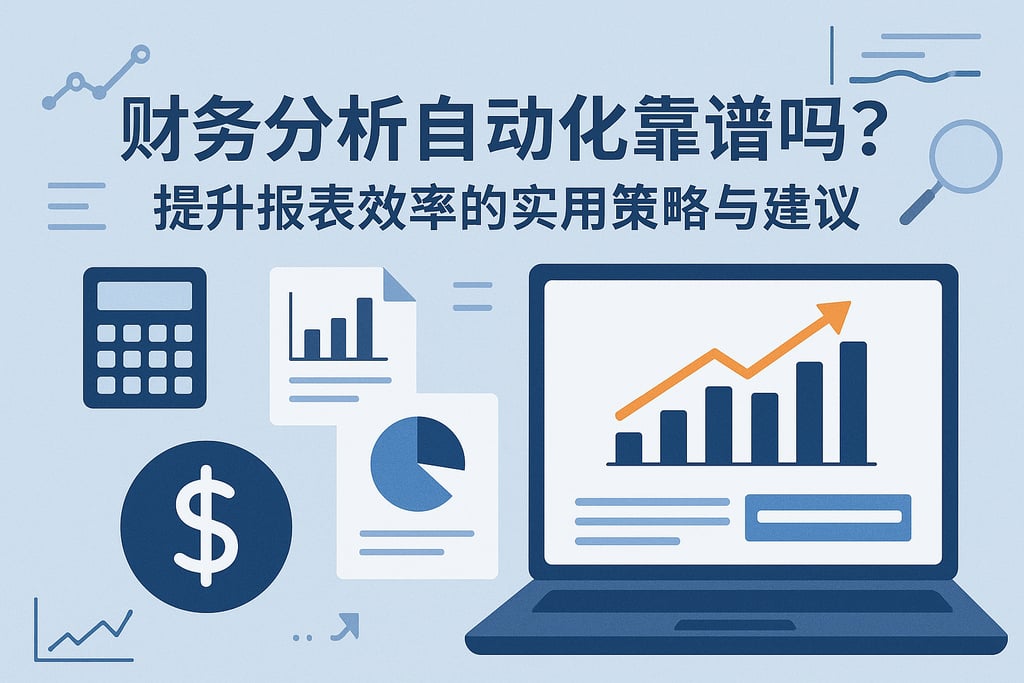 财务分析自动化靠谱吗？提升报表效率的实用策略与建议