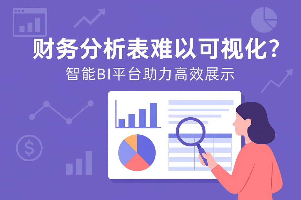 财务分析表难以可视化吗？智能BI平台助力高效展示