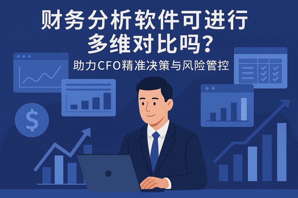 财务分析软件可进行多维对比吗？助力CFO精准决策与风险管控