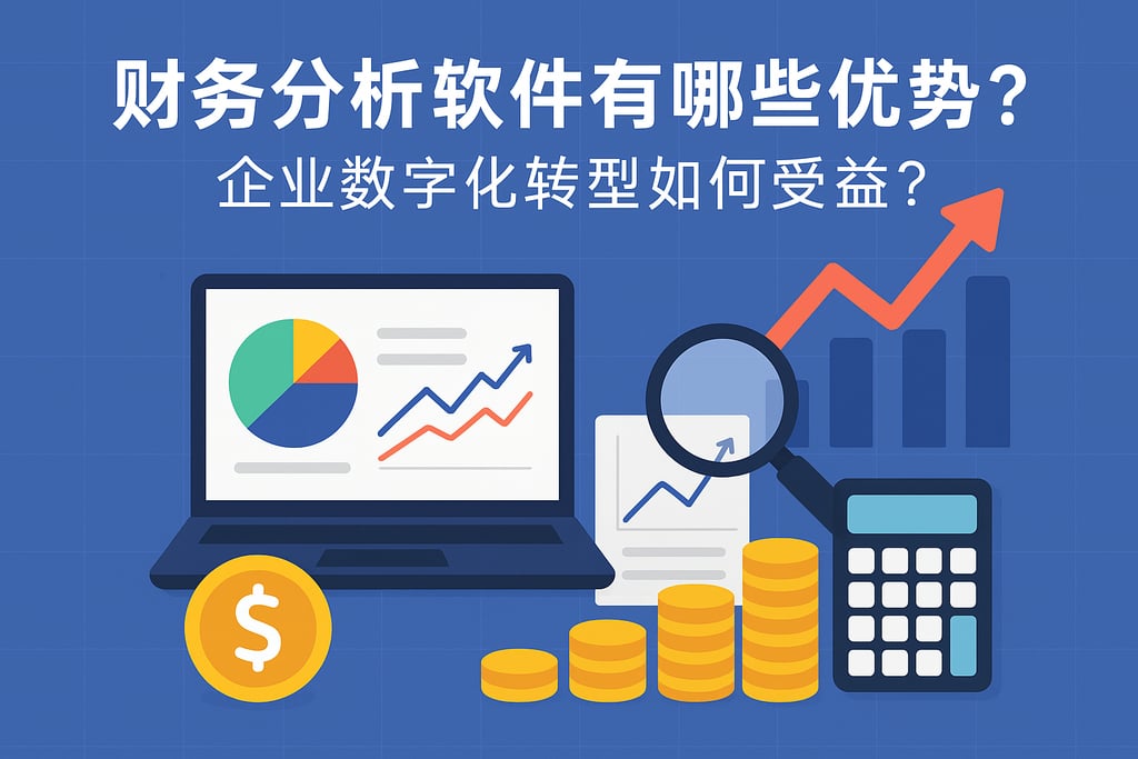 财务分析软件有哪些优势？企业数字化转型如何受益？