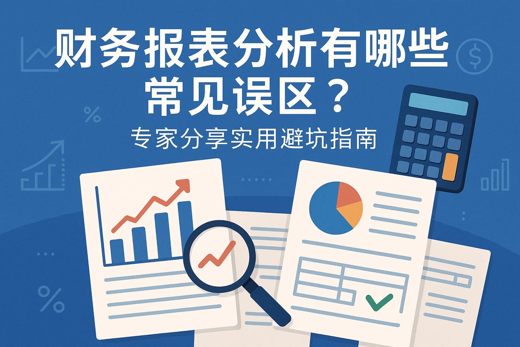 财务报表分析有哪些常见误区？专家分享实用避坑指南